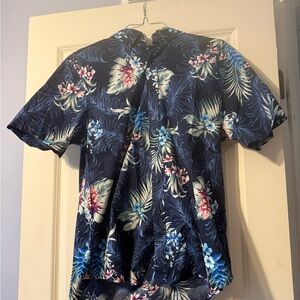 Club Room Tropical Print Shirt